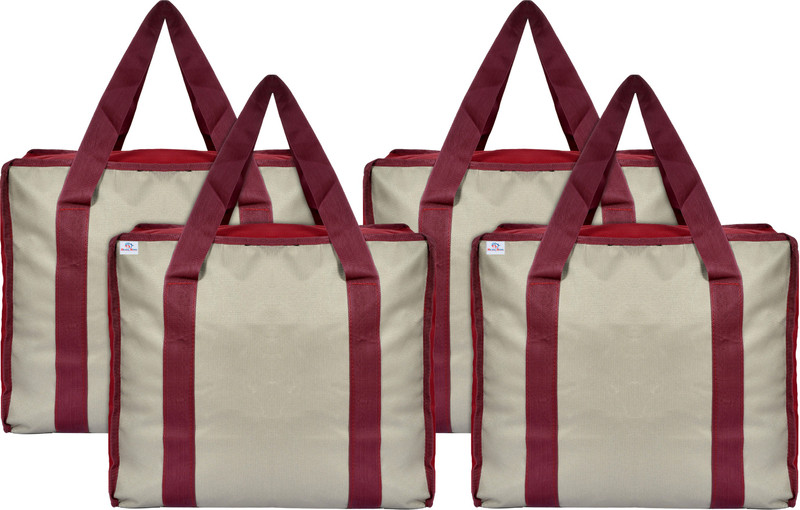 Heart Home Pack of 6 Grocery Bags(Multicolor)