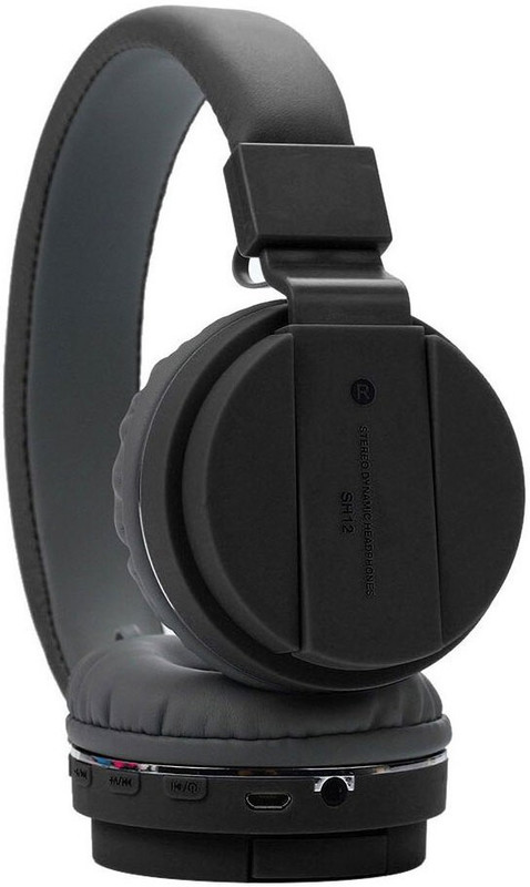 Worricow Sports Sh-12 wireless Flexible Deep Bass Bluetooth Headset MP3 Player(Black, 0 Display)