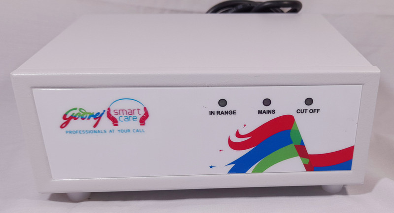 Godrej Refrigerator Stabilizer G500X8 (Working Rang 130V-280V) Voltage Stabilizer(White)