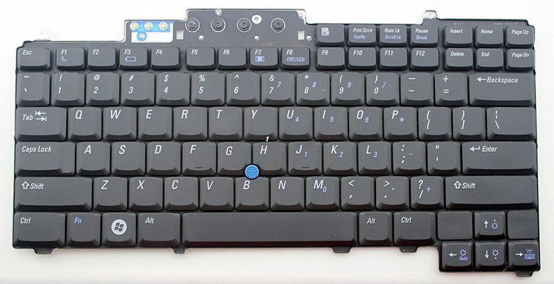 TechSio Latitude D620 D630 D820 D830 M2300 Internal Laptop-size Laptop Keyboard Compatible with Desktop, Laptop, Mac(Black)