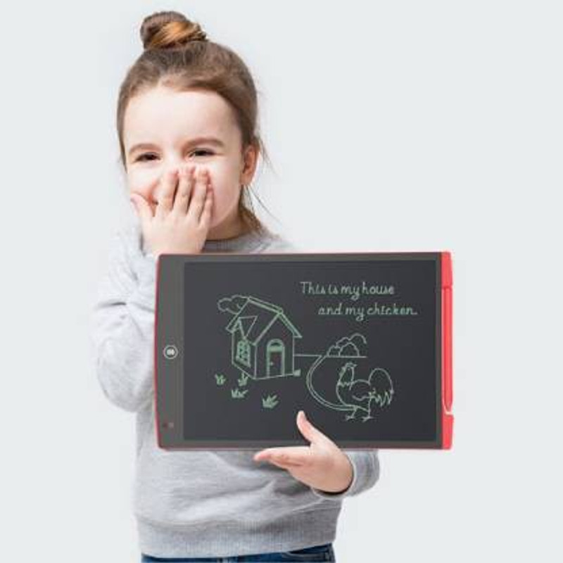 AGP Paperless Graphic Tablet Playing Learning & Study for Kids(Red, Black)