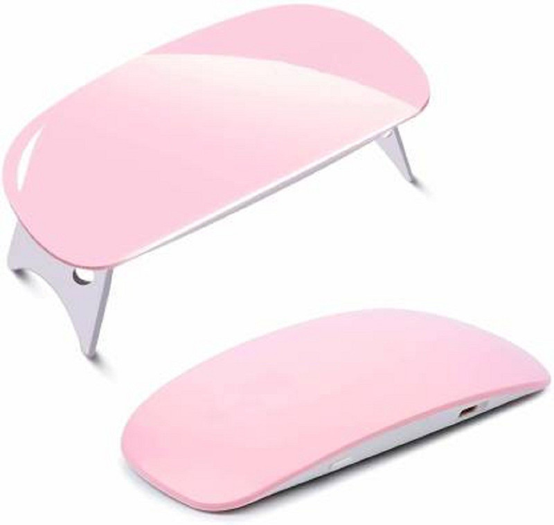 Crevice Nail Polish Dryer Premium Quality Professional Portable LED UV Nail Polish Dryer Curing Lamp Light Portable for Gel Based Polishes Nail Polish Dryer(UV Power 6 W)