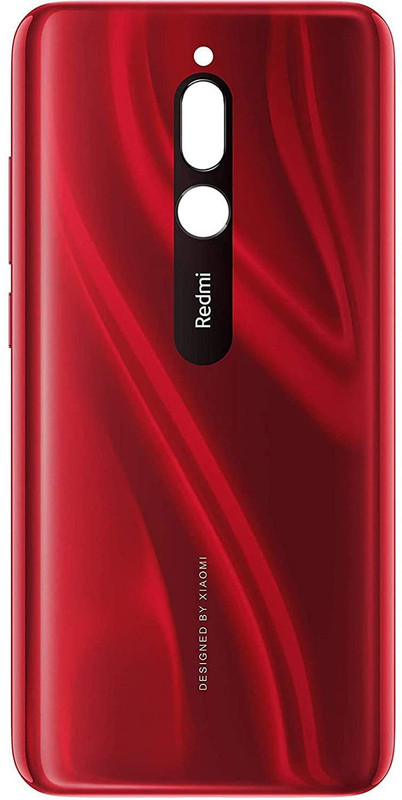 AceKing Xiaomi Redmi 8 Red Back Panel(Red)