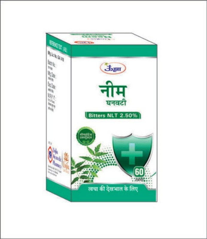 Unjha NEEM GHANVATI 60TABS(60 Tablets)