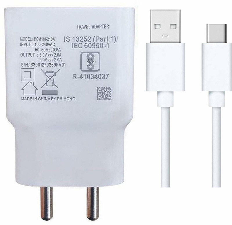 Akway Wall Charger Accessory Combo for ALL VIVO Smartphones With TYPE-C Cable(White)