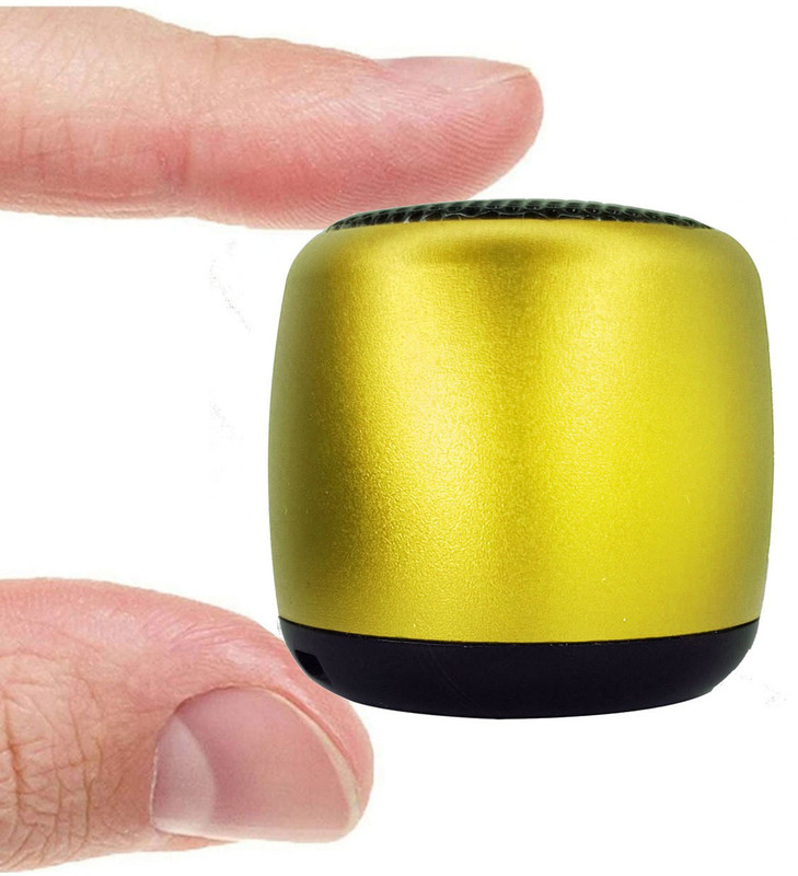 Worricow Best Selling Mini Boost Speaker Sound Audio System Speaker Bluetooth Portable Wireless Mini Boost Wireless Portable Bluetooth Speaker Built-in Mic High Bass Selfie Remote Control Button Low Harmonic Distortion 3 W Bluetooth Speaker(Yellow, Stereo Channel)