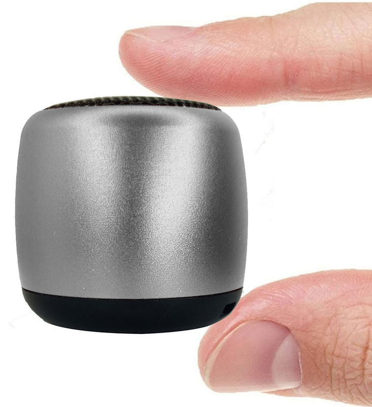 Techobucks Premium Quality Ultra Mini Boost Wireless Portable Bluetooth Speaker 10W HD Sound and Rich Bass outdoor mini TWS BT speaker with portable sound box 3 W Bluetooth Speaker(Silver, Stereo Channel)