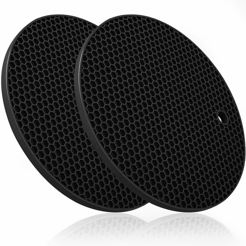 P-PLUS INTERNATIONAL Silicone Honey Comb Trivet Pack of 6 Matt Trivet(Pack of 6)