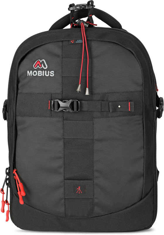 MOBIUS TRENDSETTER PRO 100% WATERPROOF DSLR BACKPACK CAMERA BAG WITH RAIN COVER Camera Bag(Black)