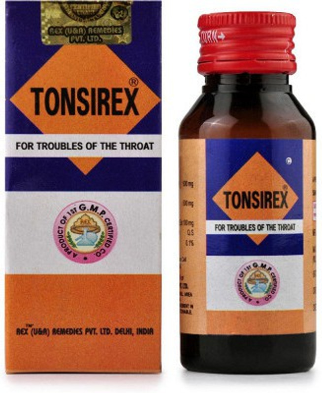 Rex Remedies Tonsirex (50ml) (Pack Of 3)(Pack of 3, 150 ml)
