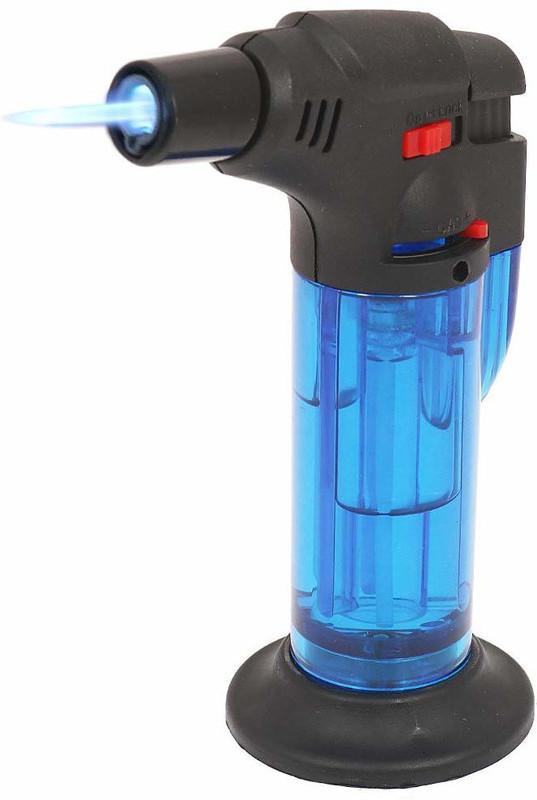 HBD SALES Plastic Gas Lighter(Blue, Pack of 1)