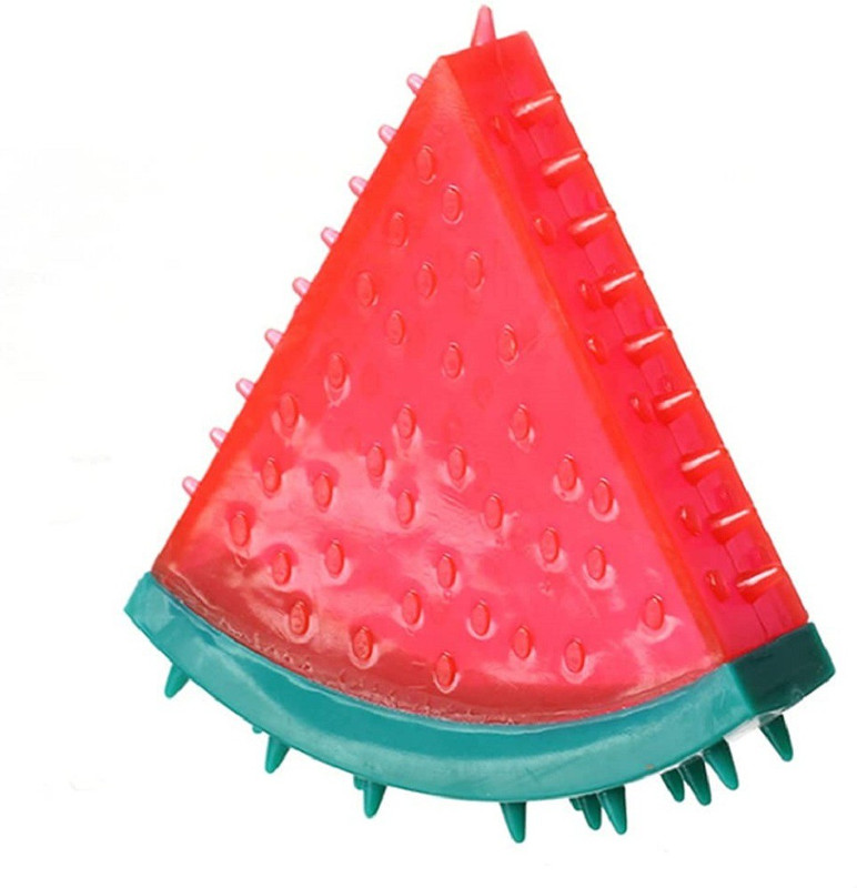 Rvpaws Interactive Watermelon Fruit Funny Chewable Realistic Cat, Dog, Puppy Bite Toy Dog & Cat Chew(0.2 kg, Pack of 1)