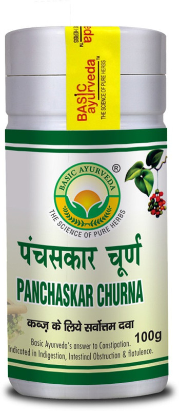Basic Ayurveda Panchaskar Churna(Pack of 4, 400 g)