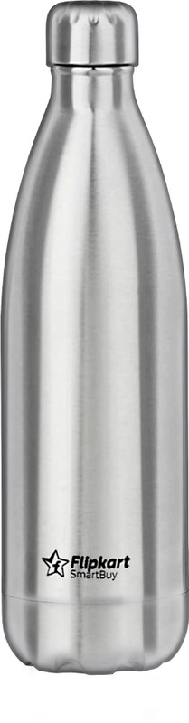 Flipkart SmartBuy Cola Flask 1000 ml Steel Bottle(Pack of 1, Silver)
