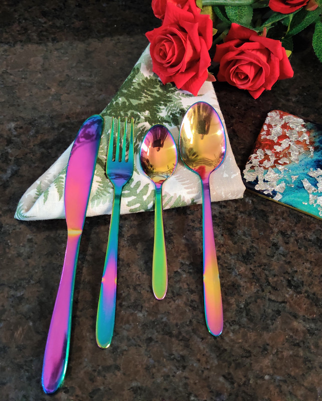 shree murti Stainless Steel Cutlery Set(Pack of 4)