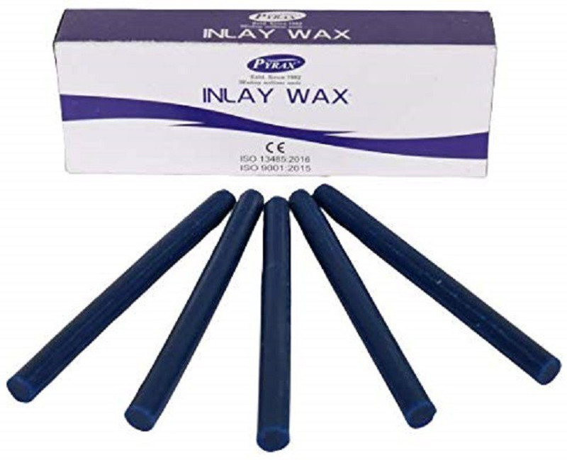 pyrax Blue Inlay Wax for Dental care-10 Sticks(Blue)(Pack of 10)