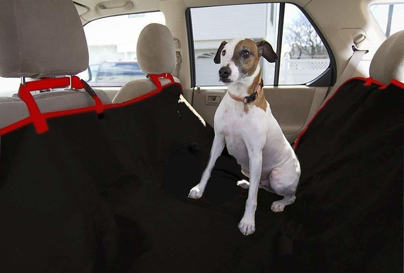MBUYS MALL Polyester Scratch Proof Waterproof Machine and Hand Washable Dog car seat Cover Bench Pet Seat Cover(Multicolor Waterproof)