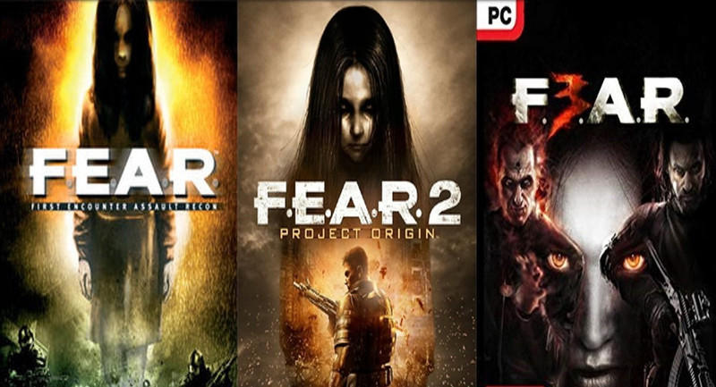 FEAR 1-2-3 Action Adventure Horror COMBO of 3 Game (Offline Only) (Regular)(Action Adventure, for PC)