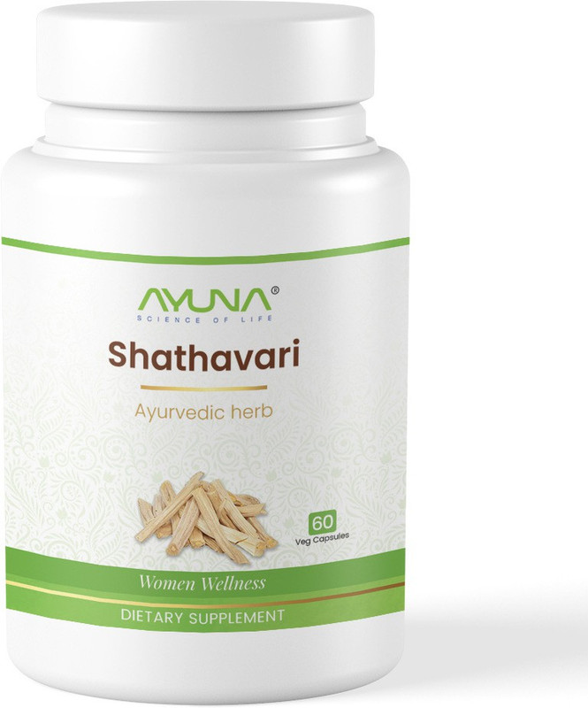 AYUNA SHATHAVRI 60 VEG CAPSULES(60 Capsules)