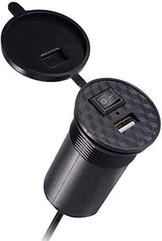 dongreela USB Socket Charger With On/Off Switch For bikes 1.5 A Bike Mobile Charger