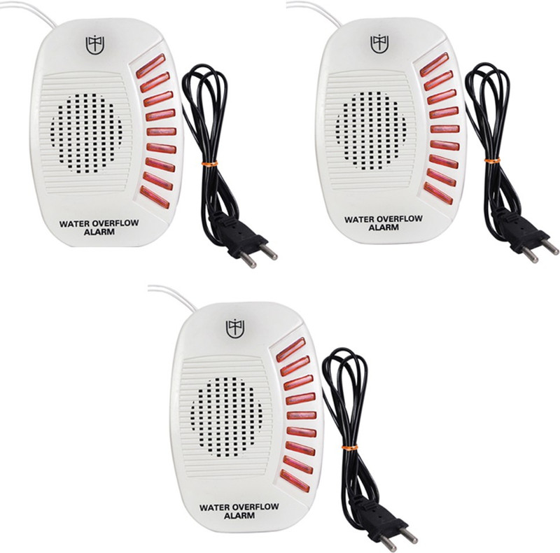 Tool Point Water Tank Overflow Alarm Battery Operated UW-07 DC Pack of 2 Wired Sensor Security System