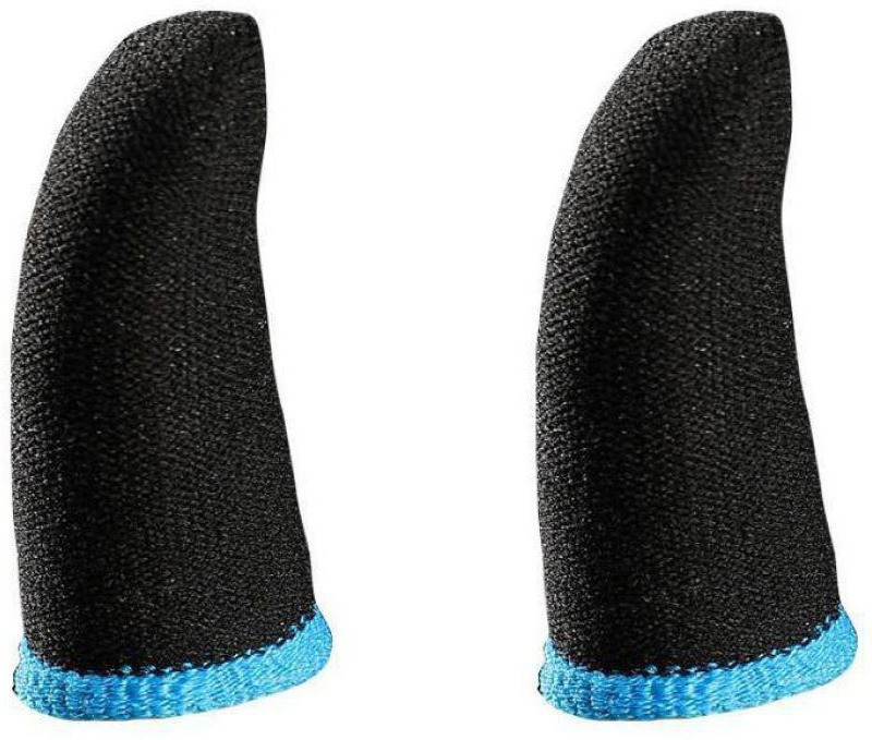 ROCK LYFE Anti-Slip Sweat Proof Finger Sleeve for Pubg Mobile Phone Game Gaming Gloves Finger Sleeve(Pack of 2)