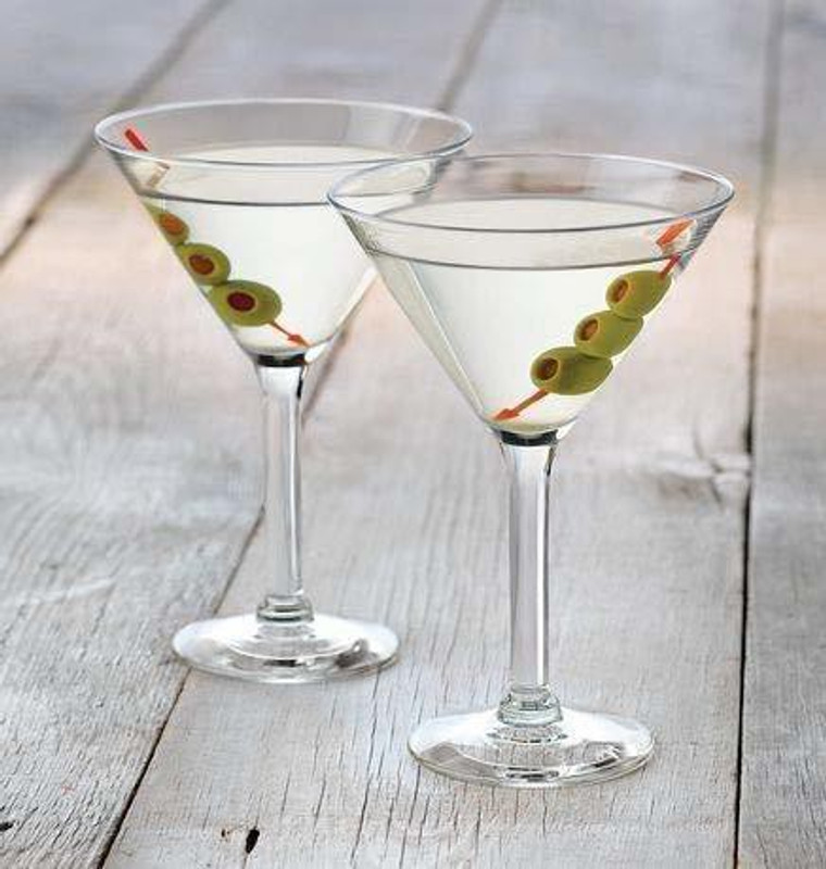 KINJAY (Pack of 2) Margarita Martini Crystal Clear Glass, Cocktail Glasses, Party Glasses 190 ML Glass Cocktail Glass(150 ml, Glass, Clear)