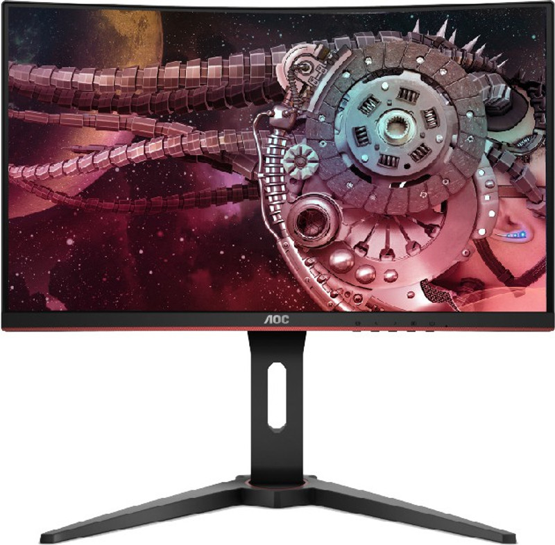 AOC 68.58 cm (27 inch) Curved Full HD Height Adjustable | Tilt Adjustment | Swivel Adjustment Gaming Monitor (C27G1)(Response Time: 1 ms, 60 Hz Refresh Rate)