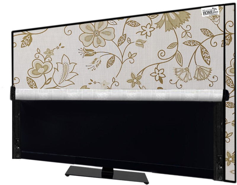 wellhome decor Furnishing for 43 inch 43  - WHDF_P010_LED 43_A010(Beige,Yellow)