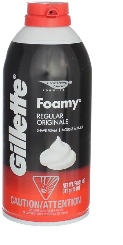 Gillette Foamy Shave Foam (Regular) 311GM(311 ml)