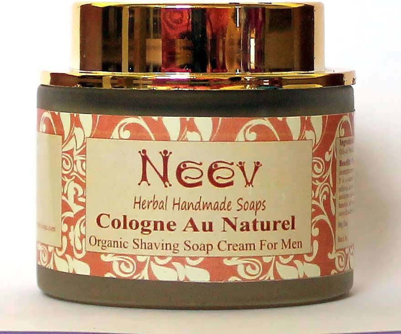 Neev Cologne Au Naturel Organic Shaving Soap Cream For Men Shaving Soap(60 g)