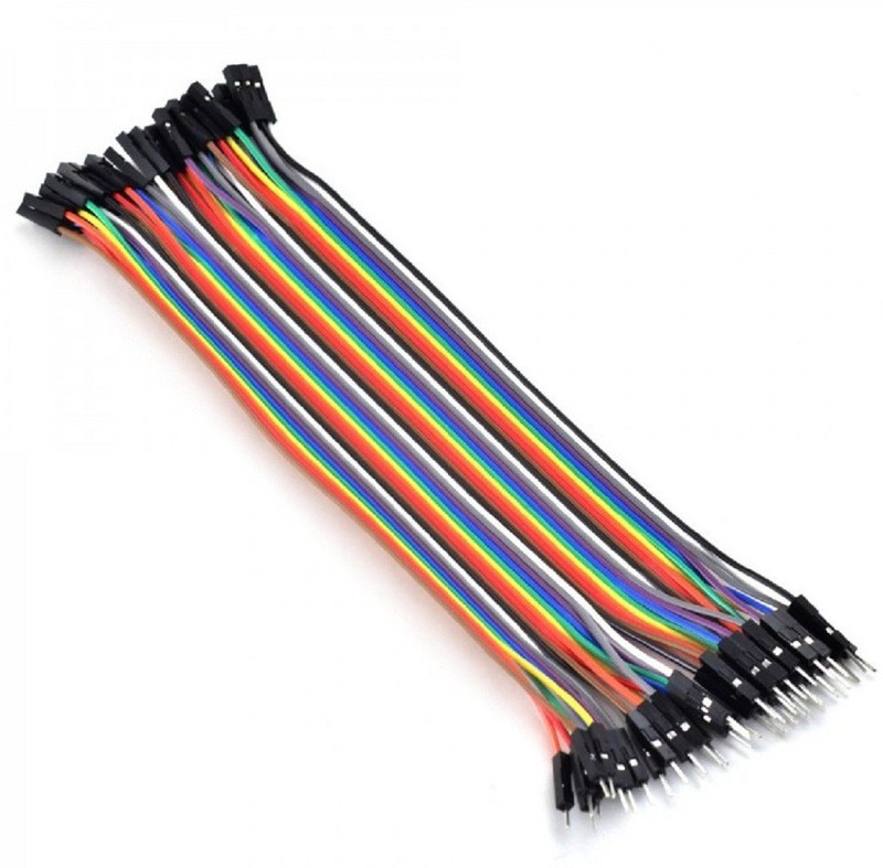 TRUSTECH 40 Male to Female Jumper Wire Interconnect Electronic Hobby Kit