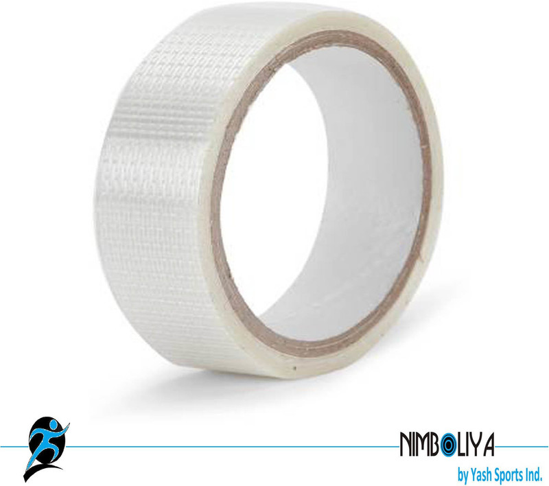 NIMBOLIYA Fiberglass For Cricket Bat Repair Protection Tape Protection Tape(Silver)