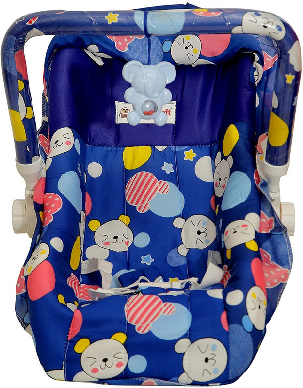 baby tone NEW BORN BABY INTRODUCE A BABY BOUNCER CUM CARRY COT WITH ROCKER STANDARD 10 IN 1 COLOR:- (BLUE) Rocker and Bouncer (Blue) Rocker and Bouncer(Multicolor)