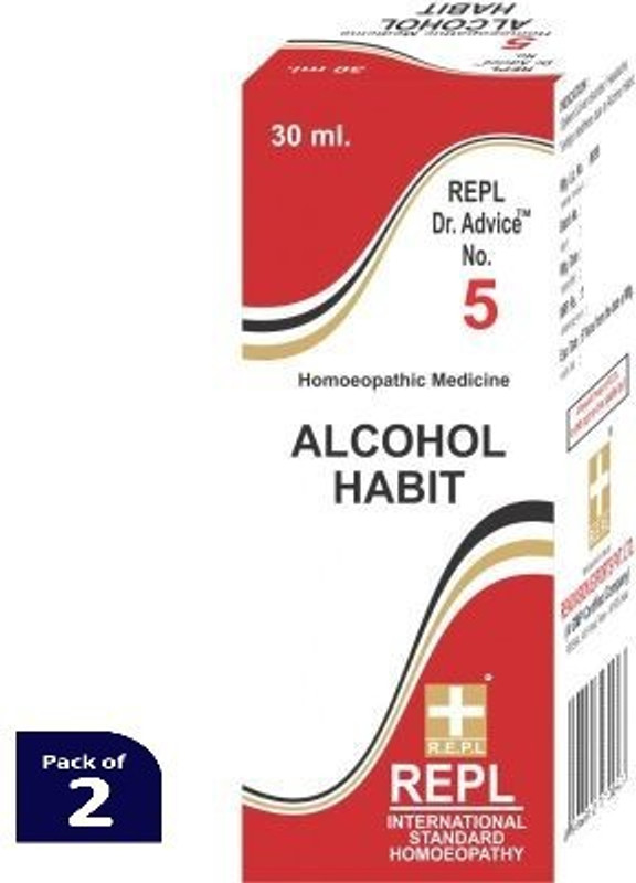 REPL Dr Advice No.5 ALCOHOL HABIT Dilution(2 x 30 ml)