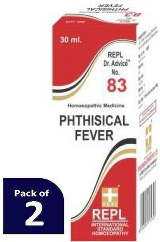 REPL Dr Advice No.83 PHTHISICAL FEVER Dilution(2 x 30 ml)