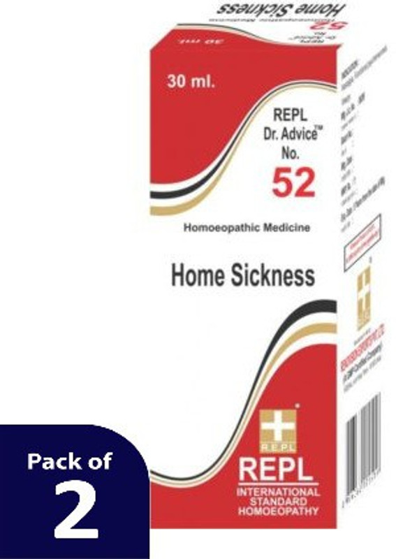 REPL Dr Advice No.52 HOME SICKNESS Dilution(2 x 30 ml)