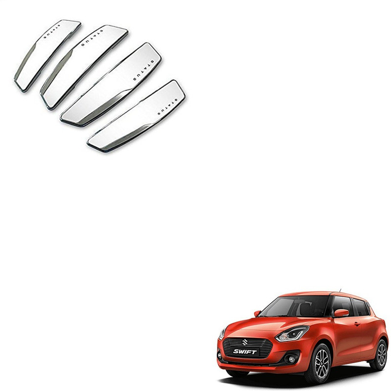 SEMAPHORE Plastic Car Door Guard(White, Pack of 4, Maruti, Swift)