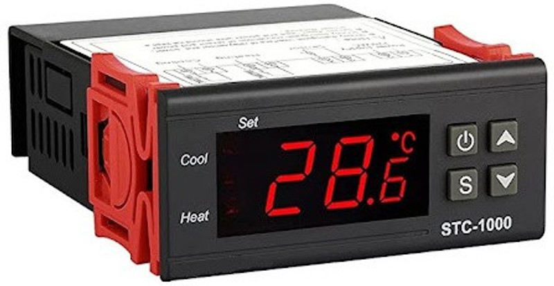 AROIDE Digital STC-1000 220V All-Purpose Temperature Controller Thermostat With Sensor Temperature Sensor and Controller Electronic Hobby Kit