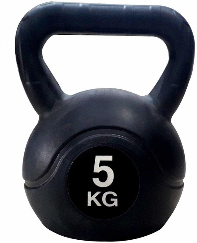 SBR Sports KettleBell for Strength Cardio Training, Home and Gym Fitness Workout Fixed Weight Dumbbell(5 kg)
