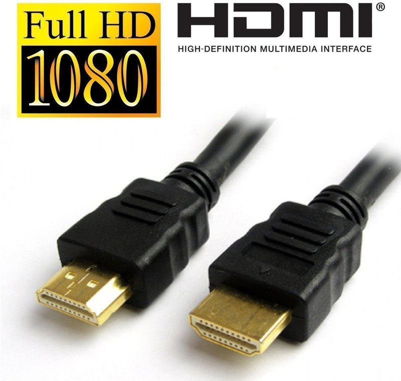 NIGSUR  TV-out Cable 4K Ultra HD HDMI Male to Male Cable (1.5 Meter)(Black, For Laptop, 1.5 m)