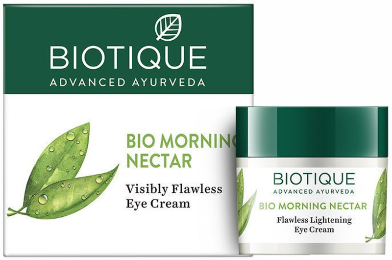 BIOTIQUE Bio Morning Nectar Visibly Flawless Eye cream(15 g)