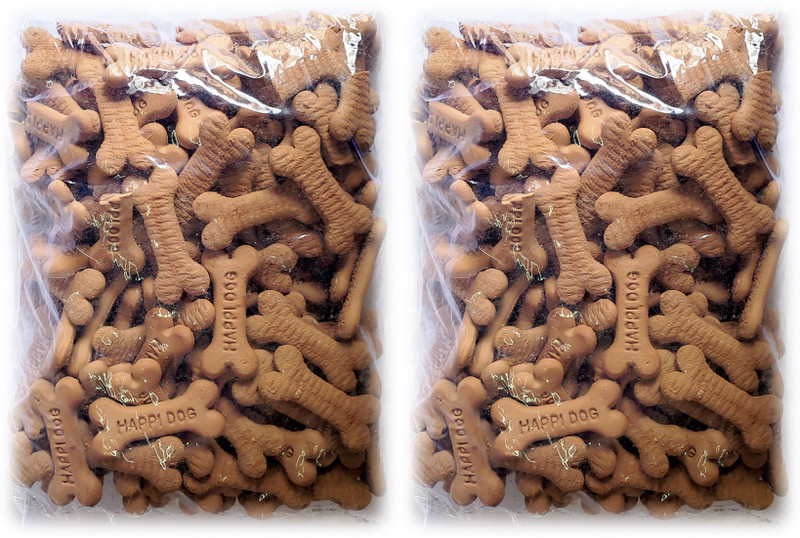 Unik Dog Food _ Adult dog biscuits made with real chicken and loaded with nutrients Chicken 2 kg (2x1 kg) Dry Adult Dog Food