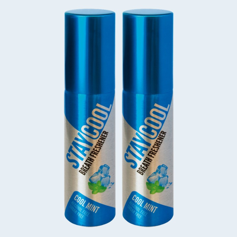 STAY COOL Coolmint - Pack of 2 - 40 mL Spray Spray(20 ml)