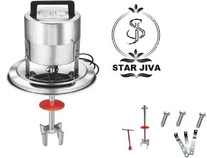 Mahima Combo Set of Pot (Lota) And Madhani Heavy Duty Peculate Butter Milk Lassi Butter Maker Churn