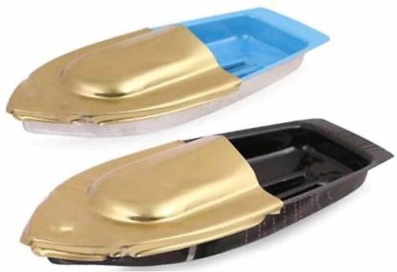 TOYS HOUSE TinPop Pop Putt Putt wateR Boat Toys(Gold)