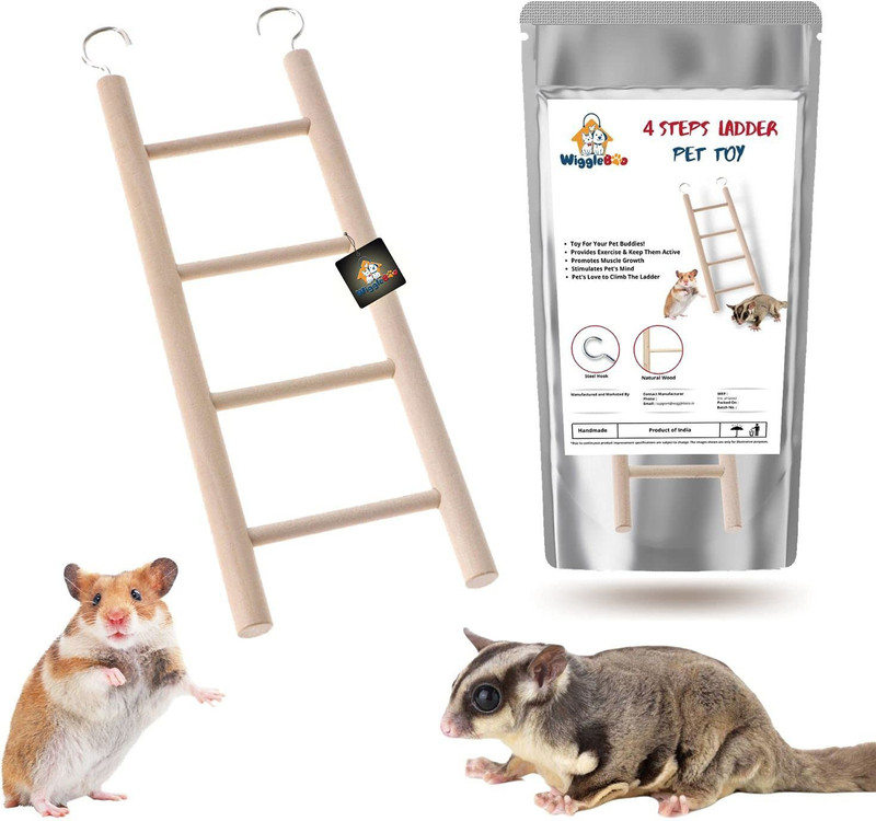 WiggleBoo Wooden Training Aid, Stick For Hamster