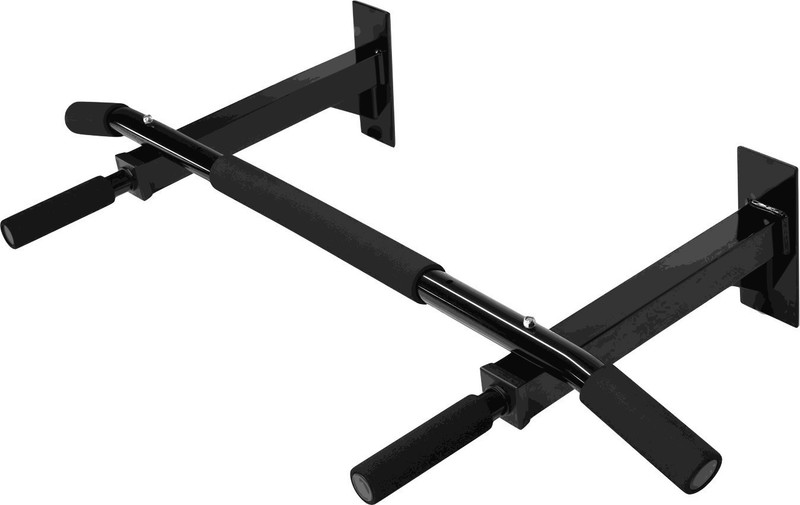 HASHTAG FITNESS Wall mounting Chin up Pull-up Bar(Black)
