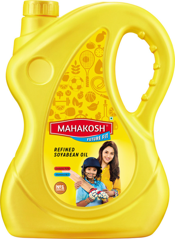Mahakosh Refined Soyabean Oil Can(5 L) Mahakosh Refined Soyabean Oil Can(5 L)