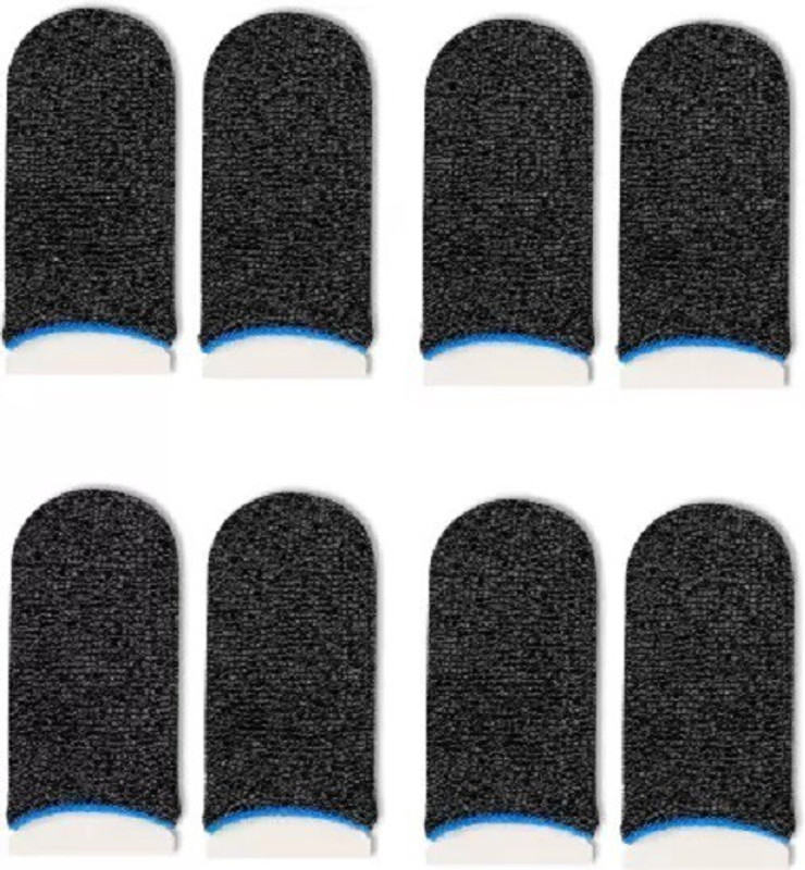 PORTLIX finger sleeve,Pubg Anti-Slip Thumb Sleeve, Finger Sleeve(Pack of 8)